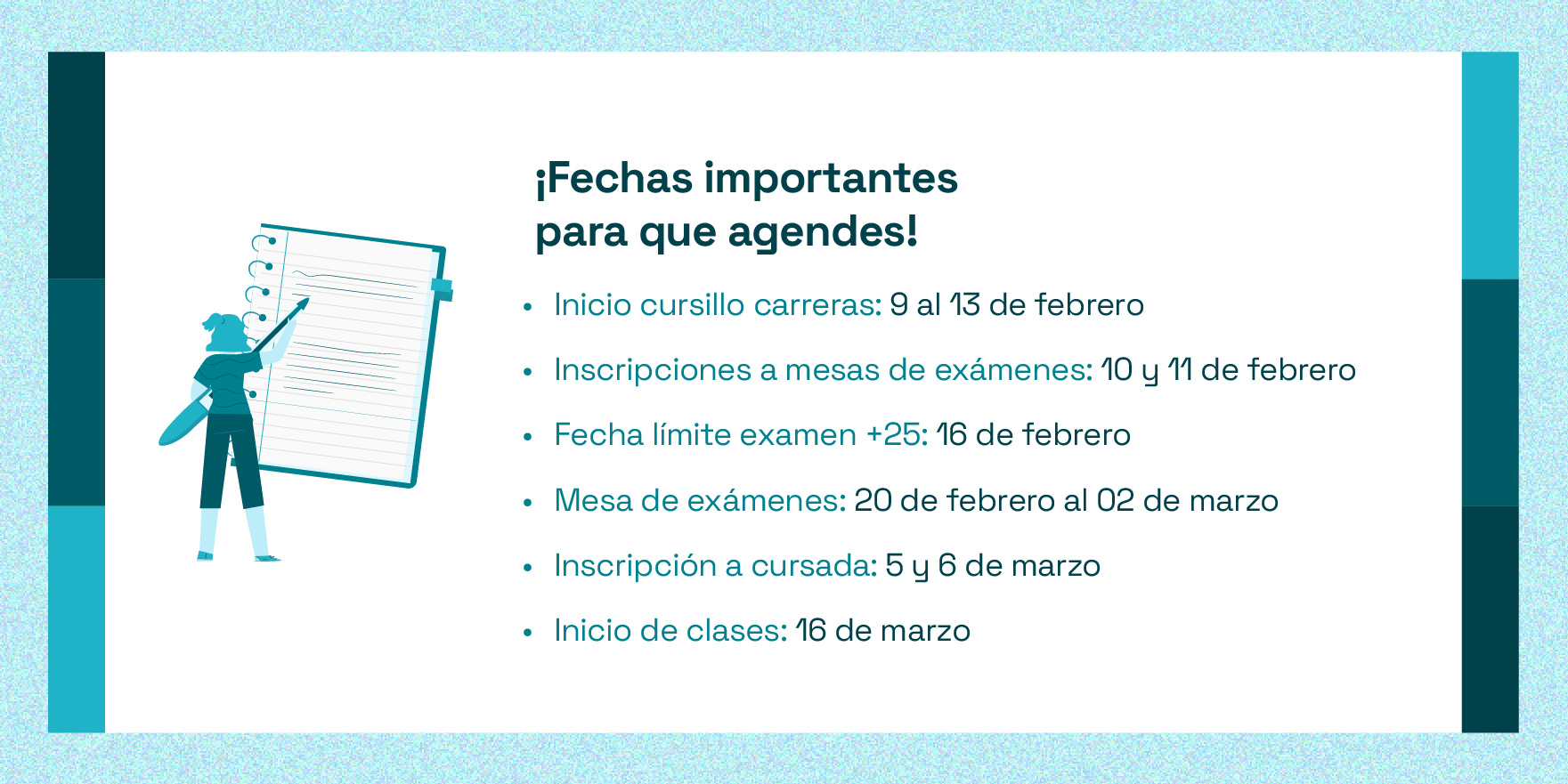 fechas importantes
